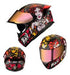 CASCO OBSIDIAN GEISHA PURPURA/VINO/AMARILLO MATE